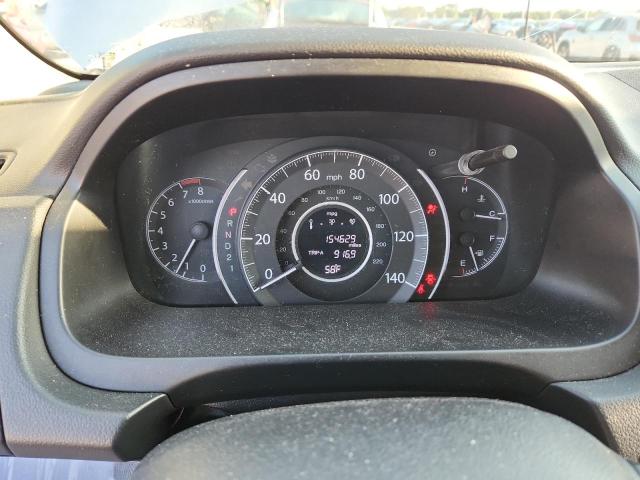 2HKRM4H75DH603569 - 2013 HONDA CR-V EXL ვერცხლისფერი ფოტო 9