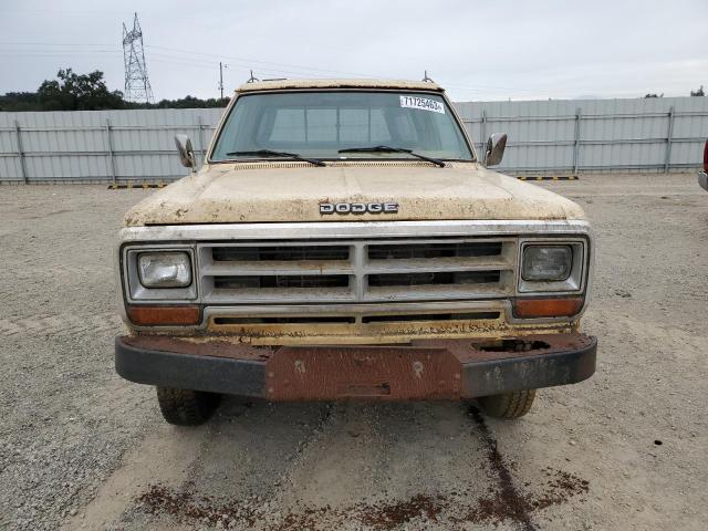 1B7HW24T9GS081936 - 1986 DODGE W-SERIES W200 TAN photo 5