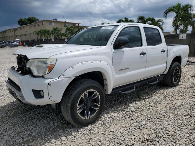 5TFJU4GN3FX085451 - 2015 TOYOTA TACOMA DOUBLE CAB PRERUNNER WHITE photo 1