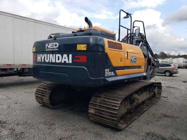 HHKHK614PE0000471 - 2022 HYUNDAI EXCAVATOR TWO TONE photo 4