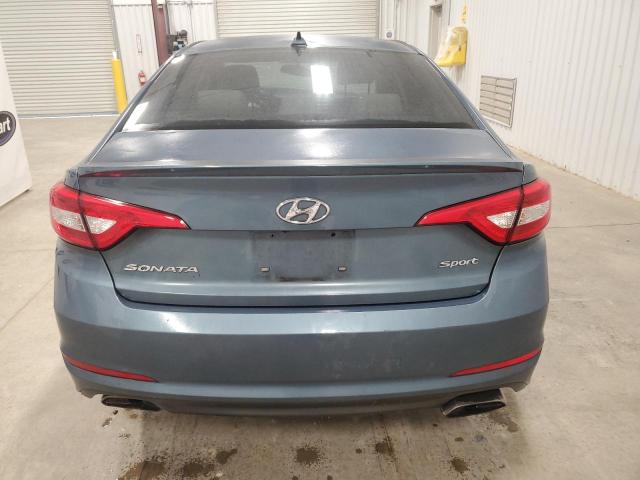 5NPE34AF2GH414501 - 2016 HYUNDAI SONATA SPORT 蓝色 照片 6