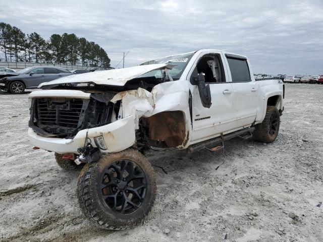 3GCUKREC0JG481691 - 2018 CHEVROLET SILVERADO K1500 LT WHITE photo 1