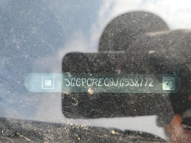 3GCPCREC9JG538772 - 2018 CHEVROLET SILVERADO C1500 LT 黑色 照片 12