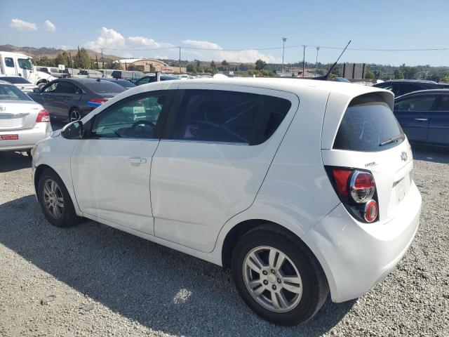 1G1JC6SB0D4108171 - 2013 CHEVROLET SONIC LT WHITE photo 2