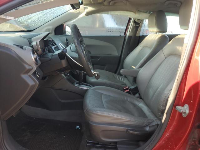 1G1JC5SH2D4247085 - 2013 CHEVROLET SONIC LT 红色 照片 7