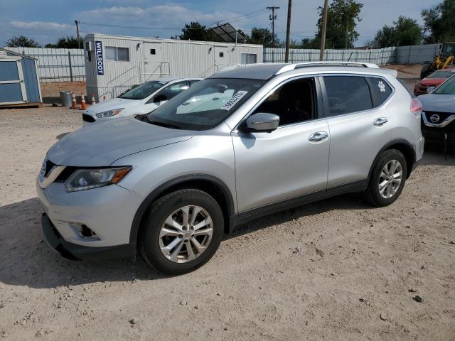 KNMAT2MVXFP583366 - 2015 NISSAN ROGUE S SILVER photo 1