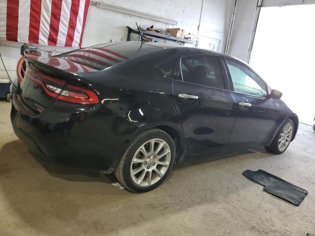 1C3CDFCH8DD327691 - 2013 DODGE DART LIMITED BLACK photo 3