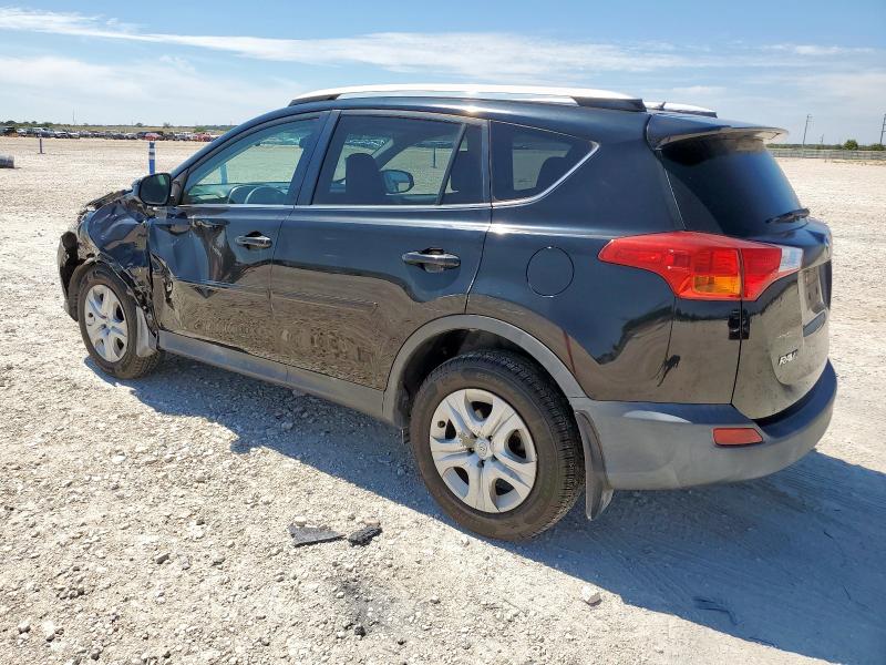 2T3ZFREV1EW073332 - 2014 TOYOTA RAV4 LE BLACK photo 2