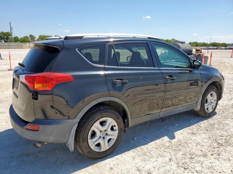 2T3ZFREV1EW073332 - 2014 TOYOTA RAV4 LE BLACK photo 3