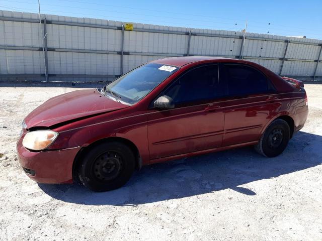 KNAFE121675444808 - 2007 KIA SPECTRA EX BURGUNDY photo 1