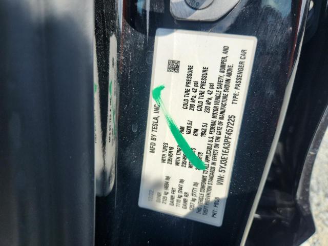 5YJ3E1EA3PF457225 - 2023 TESLA MODEL 3 黑色 照片 13