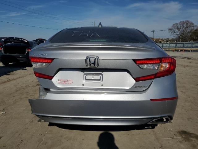 1HGCV1F30LA085069 - 2020 HONDA ACCORD SPORT SILVER photo 6