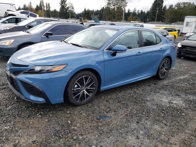 4T1G11BK1PU084845 - 2023 TOYOTA CAMRY SE NIGHT SHADE BLUE photo 1