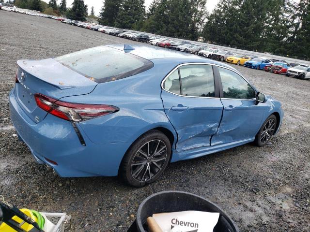 4T1G11BK1PU084845 - 2023 TOYOTA CAMRY SE NIGHT SHADE BLUE photo 3