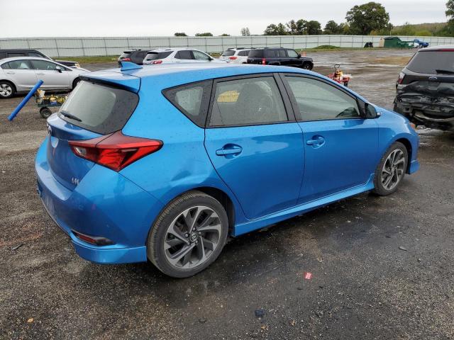 JTNKARJE1HJ526854 - 2017 TOYOTA COROLLA IM BLUE photo 3