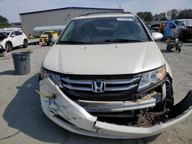 5FNRL5H65GB152078 - 2016 HONDA ODYSSEY EXL WHITE photo 5