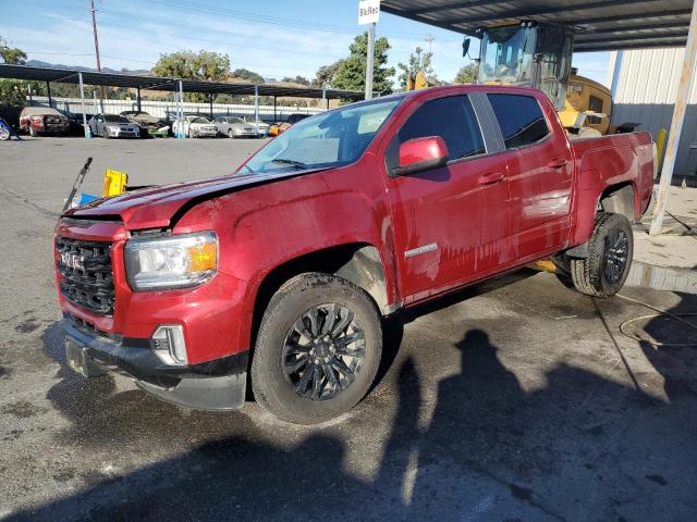 1GTG6CENXN1118593 - 2022 GMC CANYON ELEVATION RED photo 1