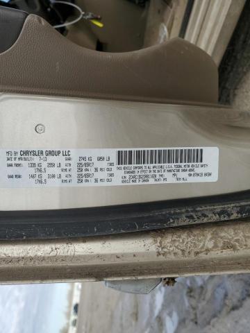 2C4RC1BG2DR811020 - 2013 CHRYSLER TOWN & COU TOURING 米色 照片 13