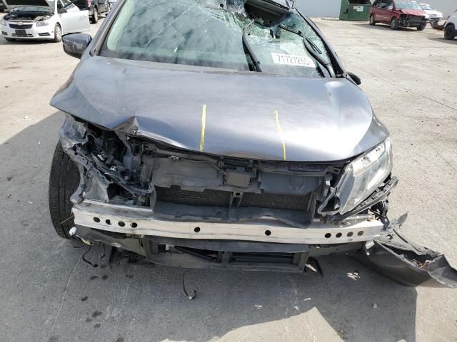 5FNRL6H55KB028608 - 2019 HONDA ODYSSEY EX GRAY photo 12