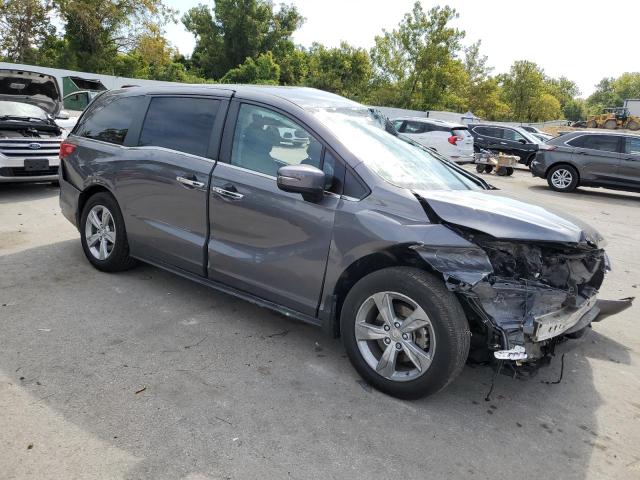 5FNRL6H55KB028608 - 2019 HONDA ODYSSEY EX GRAY photo 4