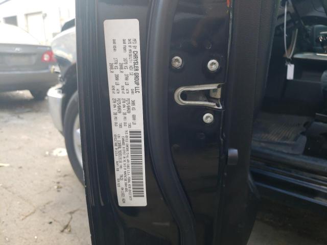 1C6RR6LT9DS519118 - 2013 RAM 1500 SLT BLACK photo 12