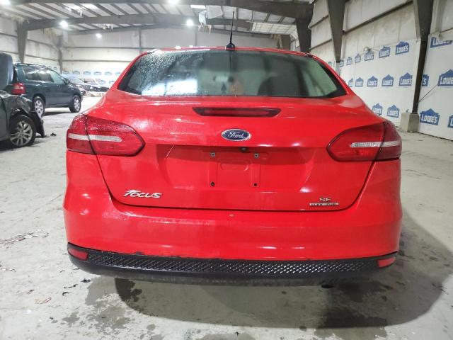 1FADP3F23FL366734 - 2015 FORD FOCUS SE RED photo 6