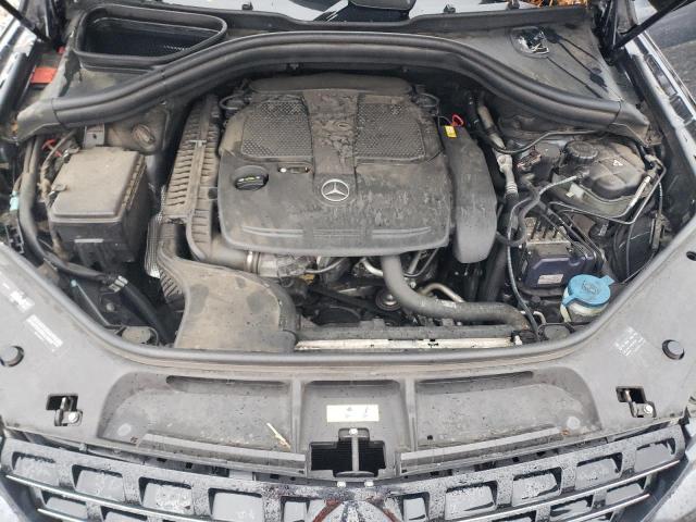 4JGDA5HB8CA030987 - 2012 MERCEDES-BENZ ML 350 4MATIC GRAY photo 12