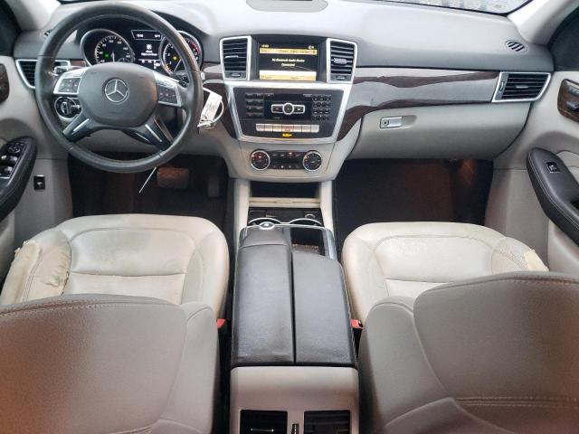 4JGDA5HB8CA030987 - 2012 MERCEDES-BENZ ML 350 4MATIC GRAY photo 8