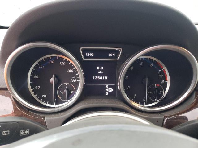 4JGDA5HB8CA030987 - 2012 MERCEDES-BENZ ML 350 4MATIC GRAY photo 9