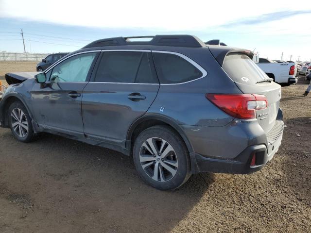 4S4BSAKC0J3245408 - 2018 SUBARU OUTBACK 2.5I LIMITED GRAY photo 2