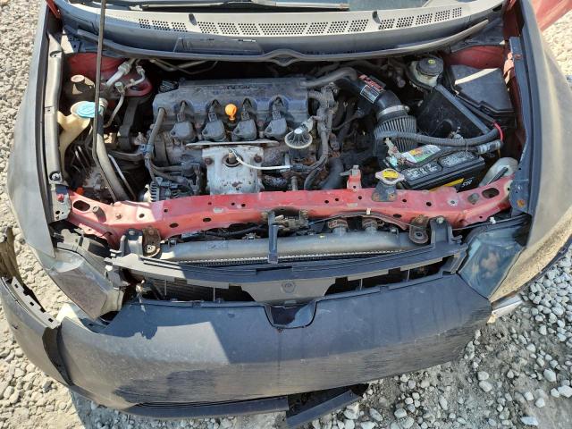 2HGFG12867H551099 - 2007 HONDA CIVIC EX RED photo 11