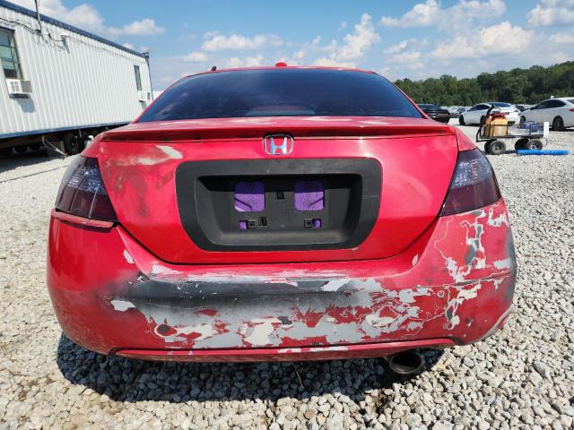 2HGFG12867H551099 - 2007 HONDA CIVIC EX RED photo 6