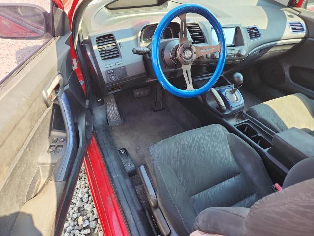 2HGFG12867H551099 - 2007 HONDA CIVIC EX RED photo 8