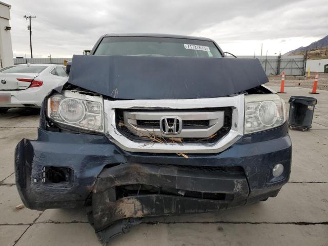 5FNYF48959B029973 - 2009 HONDA PILOT TOURING BLUE photo 5