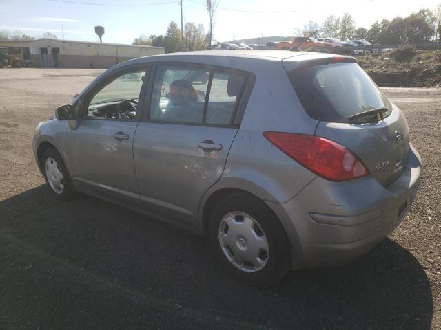 3N1BC13E87L373560 - 2007 NISSAN VERSA S SILVER photo 2