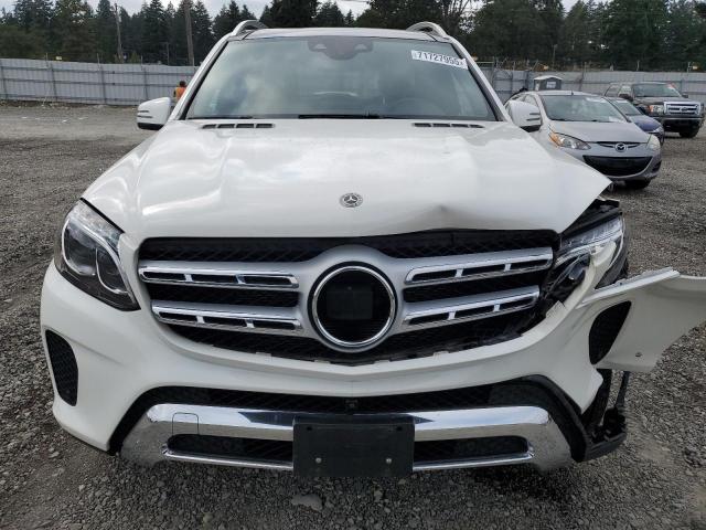 4JGDF6EEXKB239372 - 2019 MERCEDES-BENZ GLS 450 4MATIC WHITE photo 5