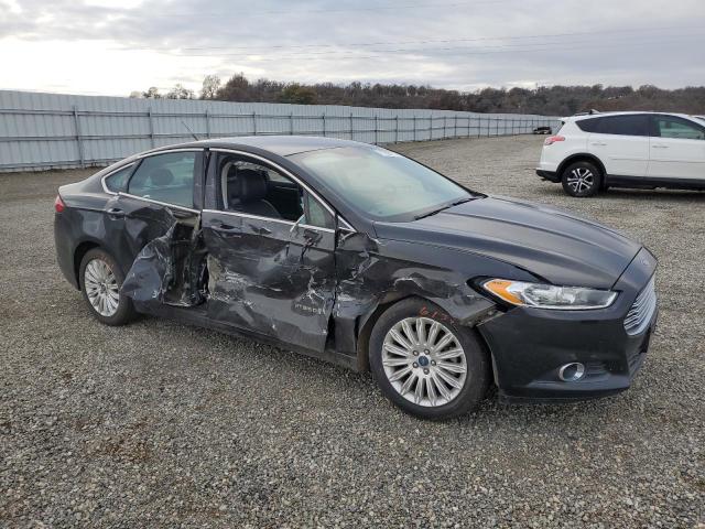 3FA6P0LU9DR220303 - 2013 FORD FUSION SE HYBRID BLACK photo 4