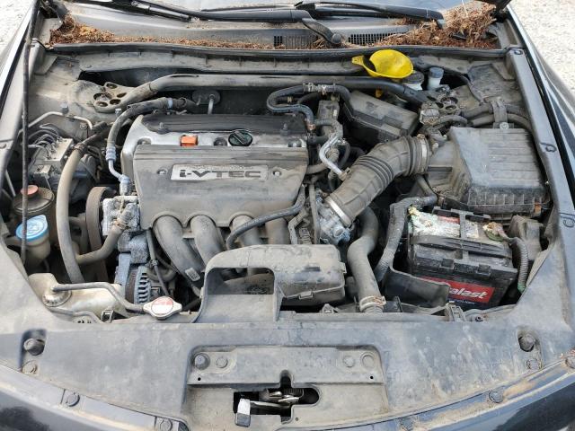 1HGCS11818A000937 - 2008 HONDA ACCORD EXL BLACK photo 11