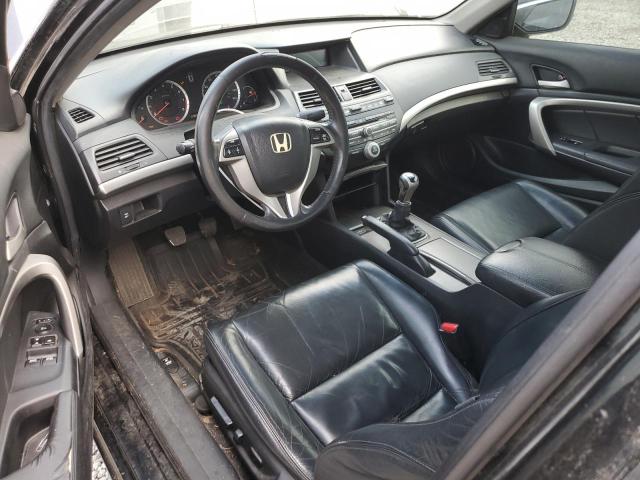 1HGCS11818A000937 - 2008 HONDA ACCORD EXL BLACK photo 8