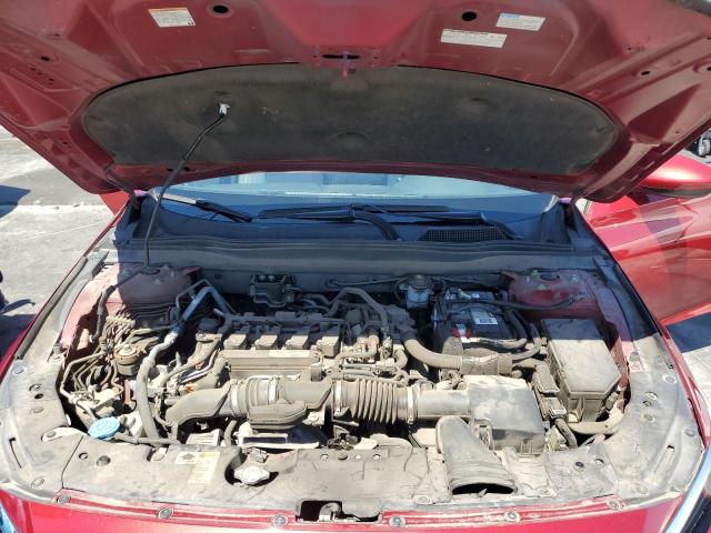 1HGCV1F41JA064253 - 2018 HOND ACCORD EX წითელი ფოტო 11