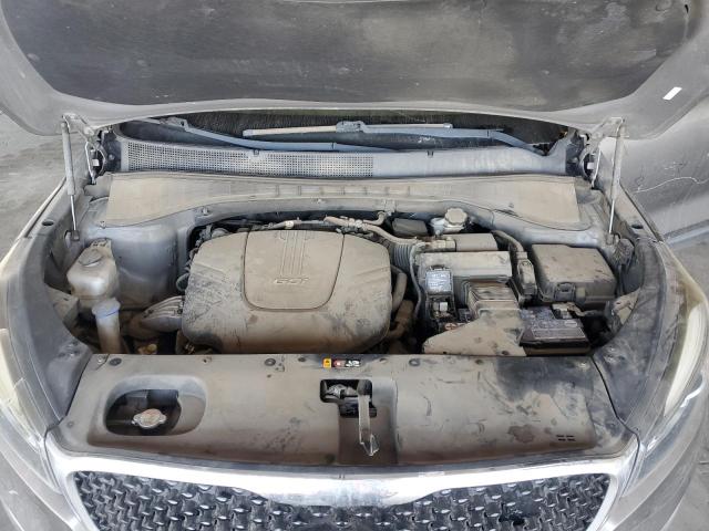 5XYPH4A56JG426778 - 2018 KIA SORENTO EX Күміс фото 11