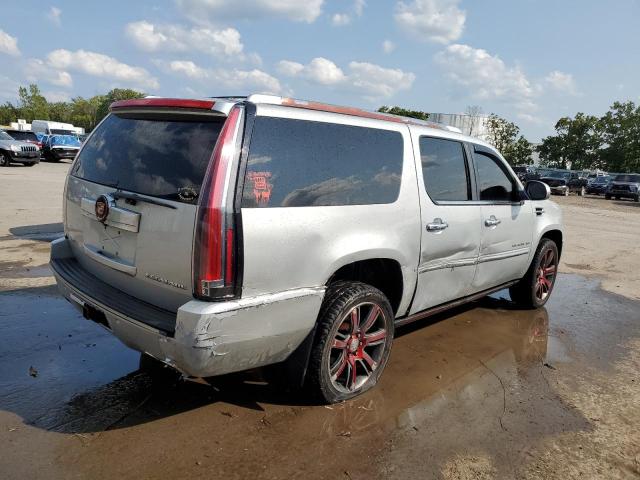 1GYS4KEF2DR210973 - 2013 CADILLAC ESCALADE ESV PLATINUM Plata foto 3