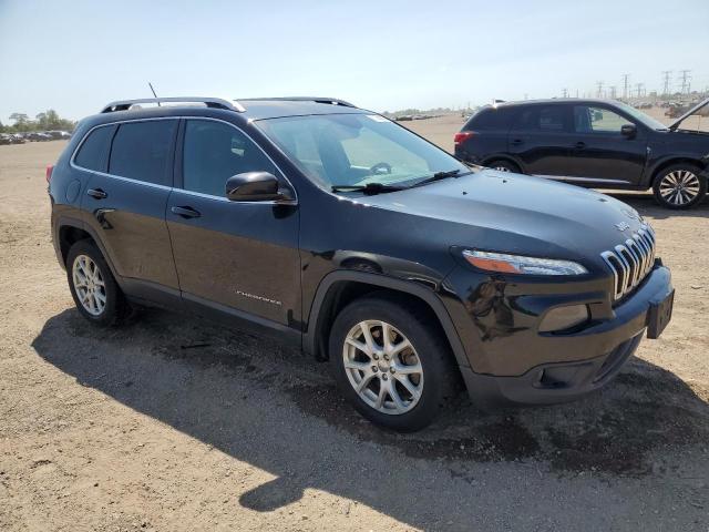 1C4PJLCB2HW603342 - 2017 JEEP CHEROKEE LATITUDE BLACK photo 4