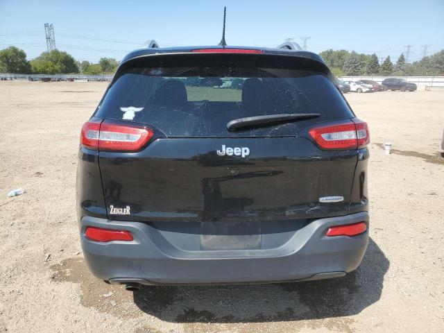 1C4PJLCB2HW603342 - 2017 JEEP CHEROKEE LATITUDE BLACK photo 6