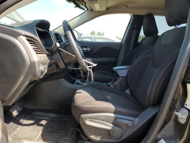 1C4PJLCB2HW603342 - 2017 JEEP CHEROKEE LATITUDE BLACK photo 7