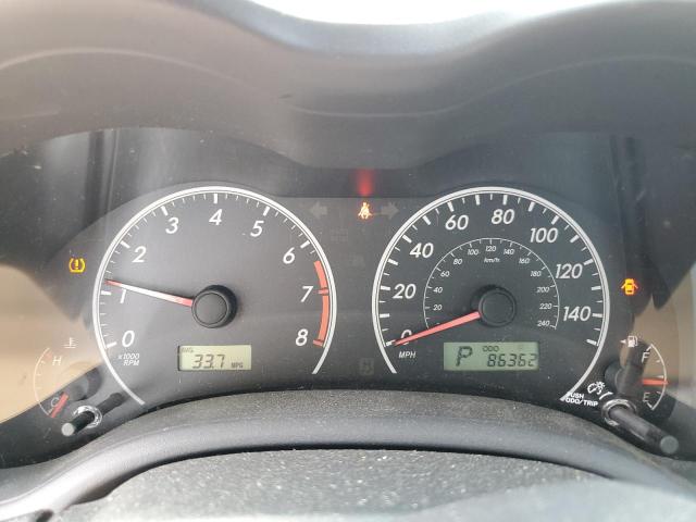 2T1BU4EE1DC098850 - 2013 TOYOTA COROLLA BASE 银色 照片 9