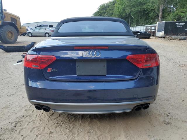 WAUCGAFH6DN005754 - 2013 AUDI S5 PREMIUM PLUS Niebieski zdjęcie 6