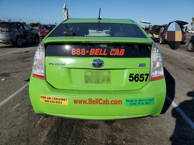 JTDKN3DU4A1311693 - 2010 TOYOTA PRIUS-4 CY GREEN photo 6