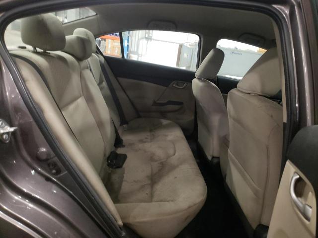 19XFB2F59EE238317 - 2014 HONDA CIVIC LX BROWN photo 10