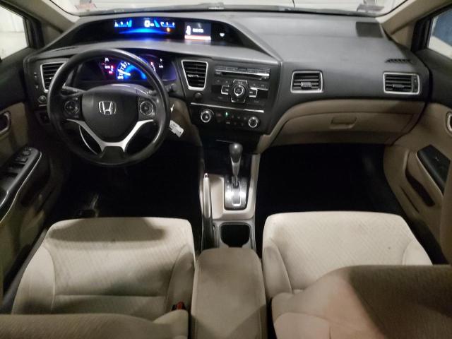 19XFB2F59EE238317 - 2014 HONDA CIVIC LX BROWN photo 8